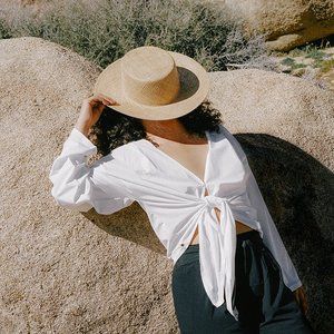 Aday That's A Wrap Top - BLACK